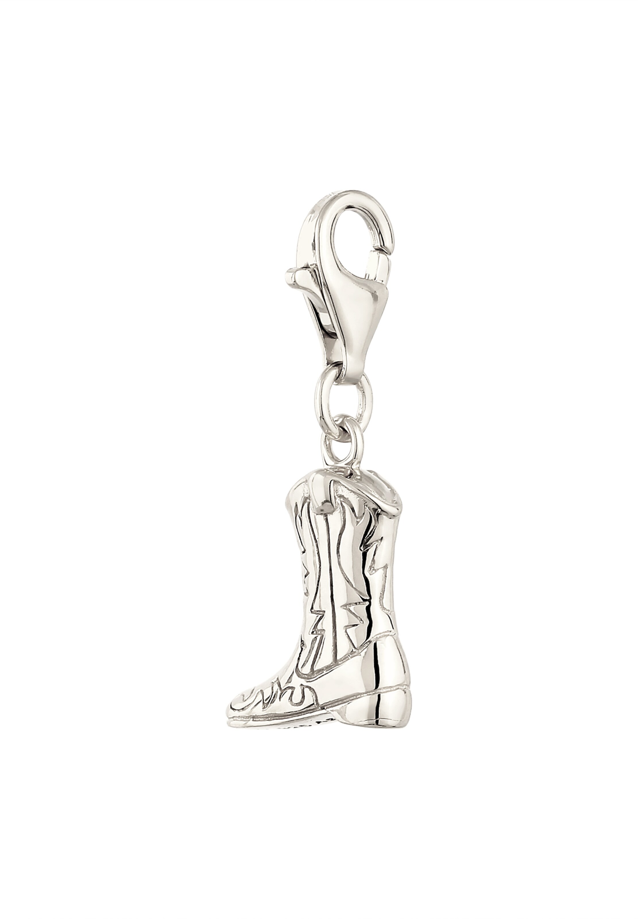 KUZZOI Pendant 'Cowboy Stiefel' in Silver