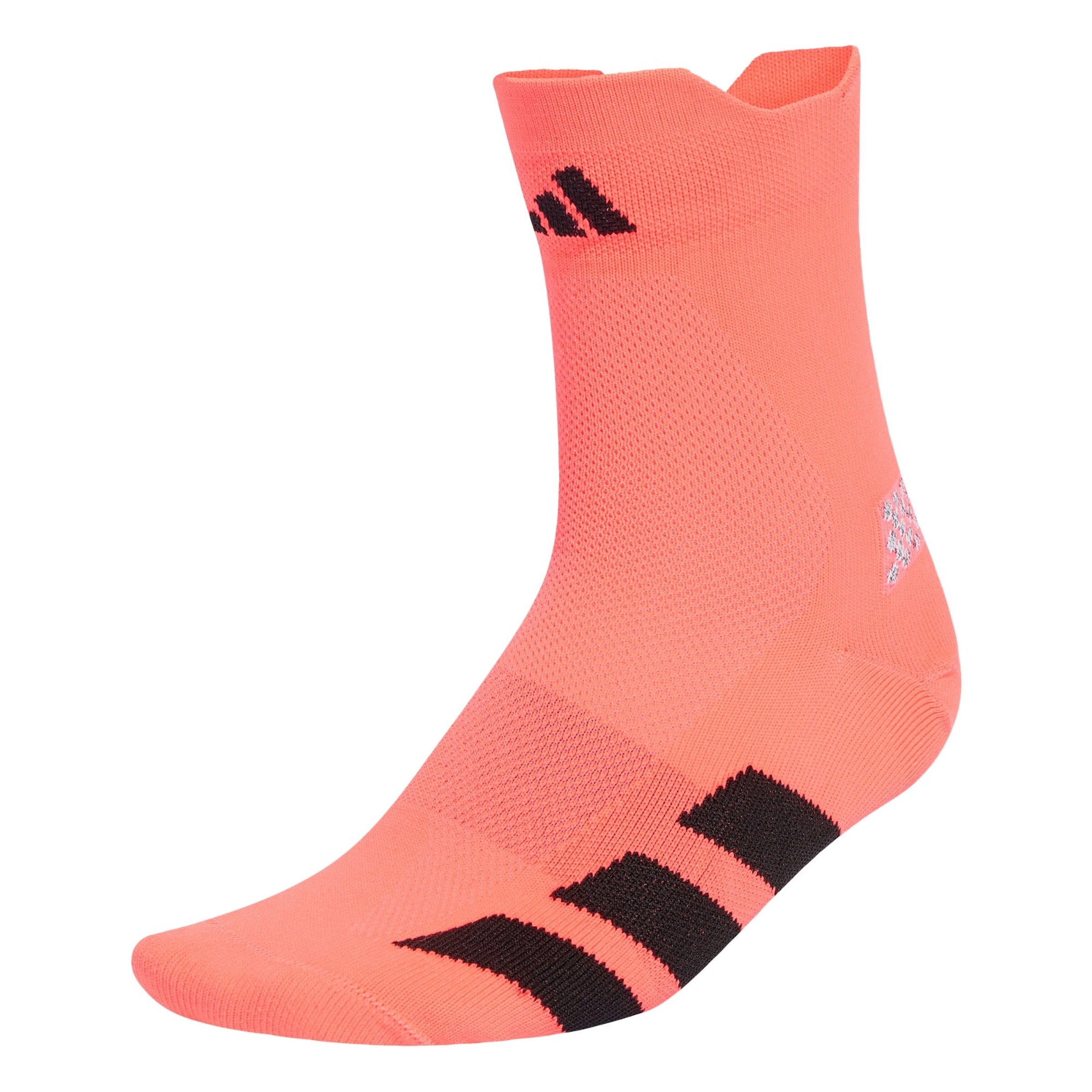 oranžinė ADIDAS PERFORMANCE Sportinės kojinės 'Adizero': priekis