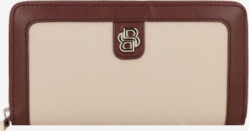 Porte-monnaies BOSS en beige : devant