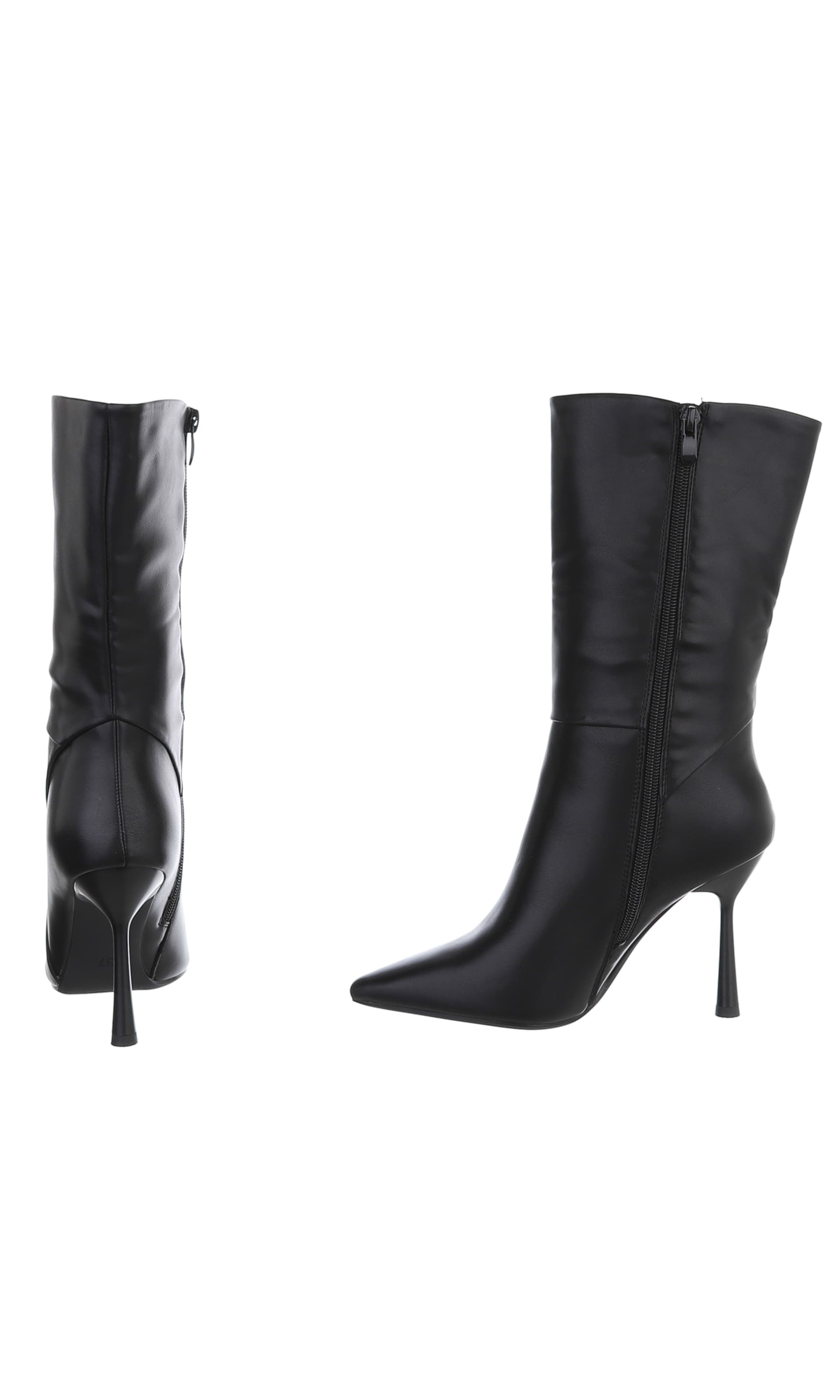 Ital-Design Boots in Black