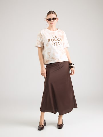 Felpa di monari in beige