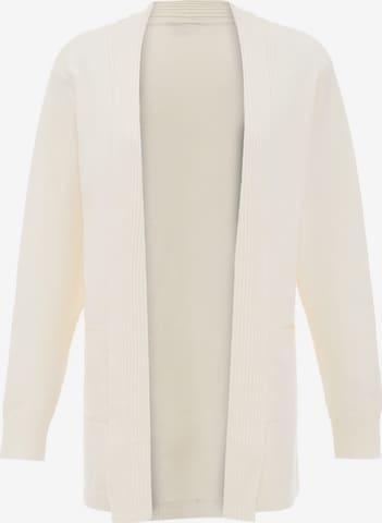 aleva - Casaco de malha em branco: frente