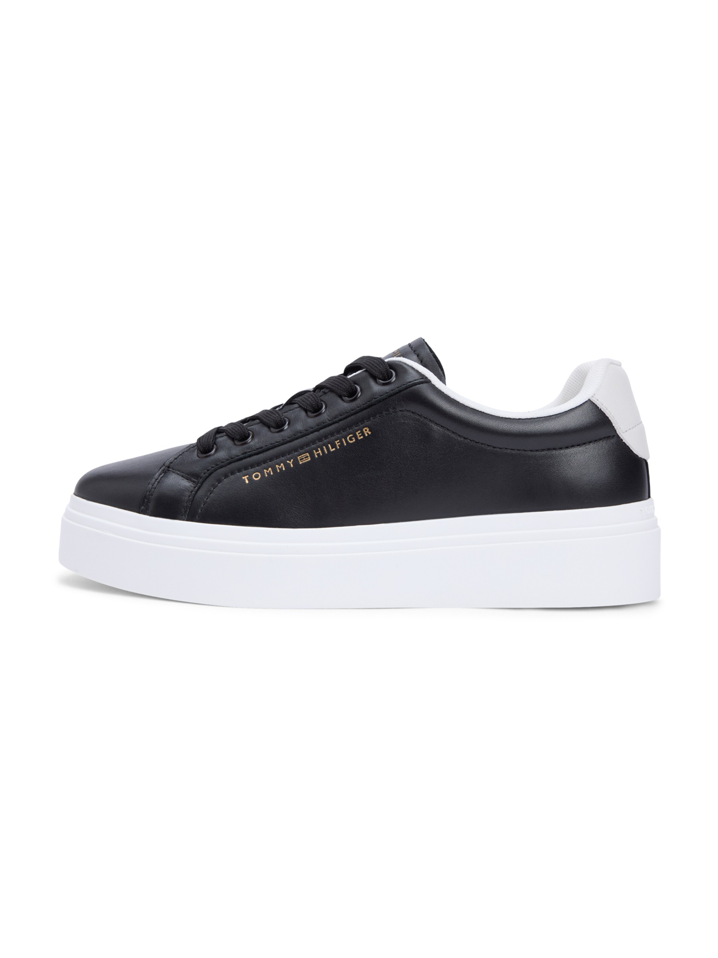 TOMMY HILFIGER Låg sneaker 'CHIC' i svart: framsida