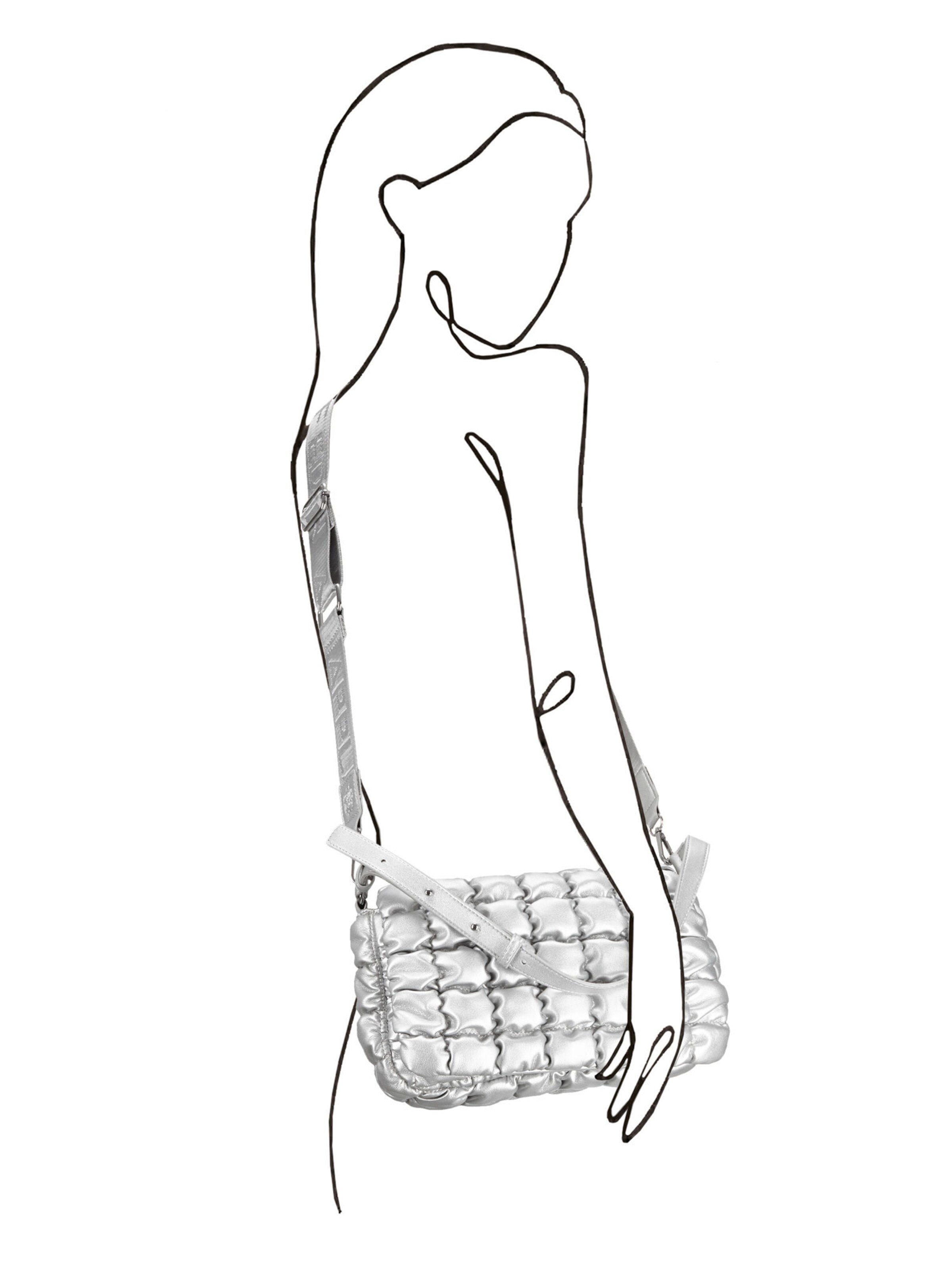 Sac à bandoulière 'SEVILLA' Apple of Eden en argent