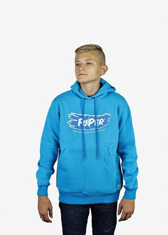 FuPer Sweatshirt 'Rudi' in Blue: front