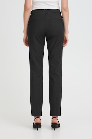 Pulz Slim fit Pants 'PZBindy' in Black