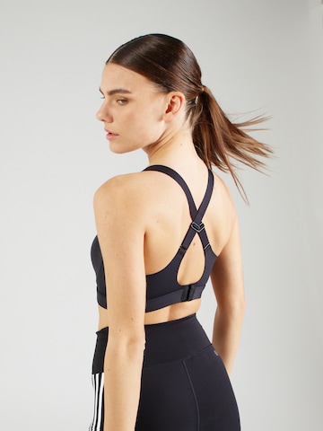 ADIDAS PERFORMANCE Bralette Sports Bra 'TLRD Impact Luxe' in Black