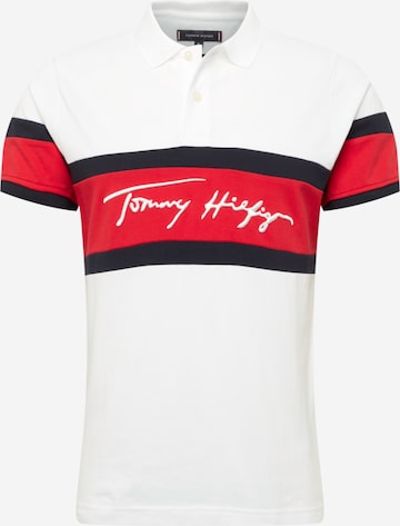 Maglietta di TOMMY HILFIGER in bianco: frontale