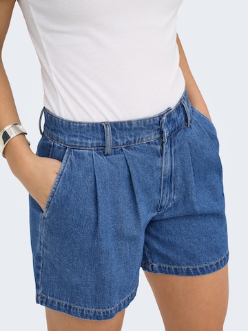 ONLY Loosefit Τζιν πλισέ 'ONLLUKA' σε μπλε