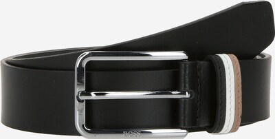BOSS Cinturón 'Calis' en marrón claro / negro / plata / blanco, Vista del producto