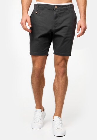 INDICODE JEANS Regular Broek 'Sylvester' in Grijs: voorkant