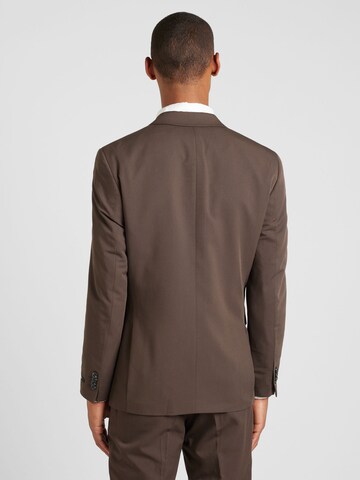 JACK & JONES Slimfit Anzug 'JPRBLAFranco' in Braun
