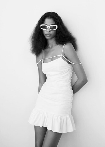 MANGO Kleid 'Darling' in Weiß