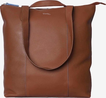 VARGU Rugzak 'Hana 1' in Bruin: voorkant