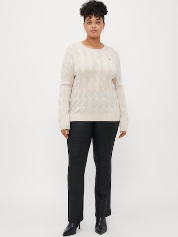 Tommy Hilfiger Curve Trui in Wit