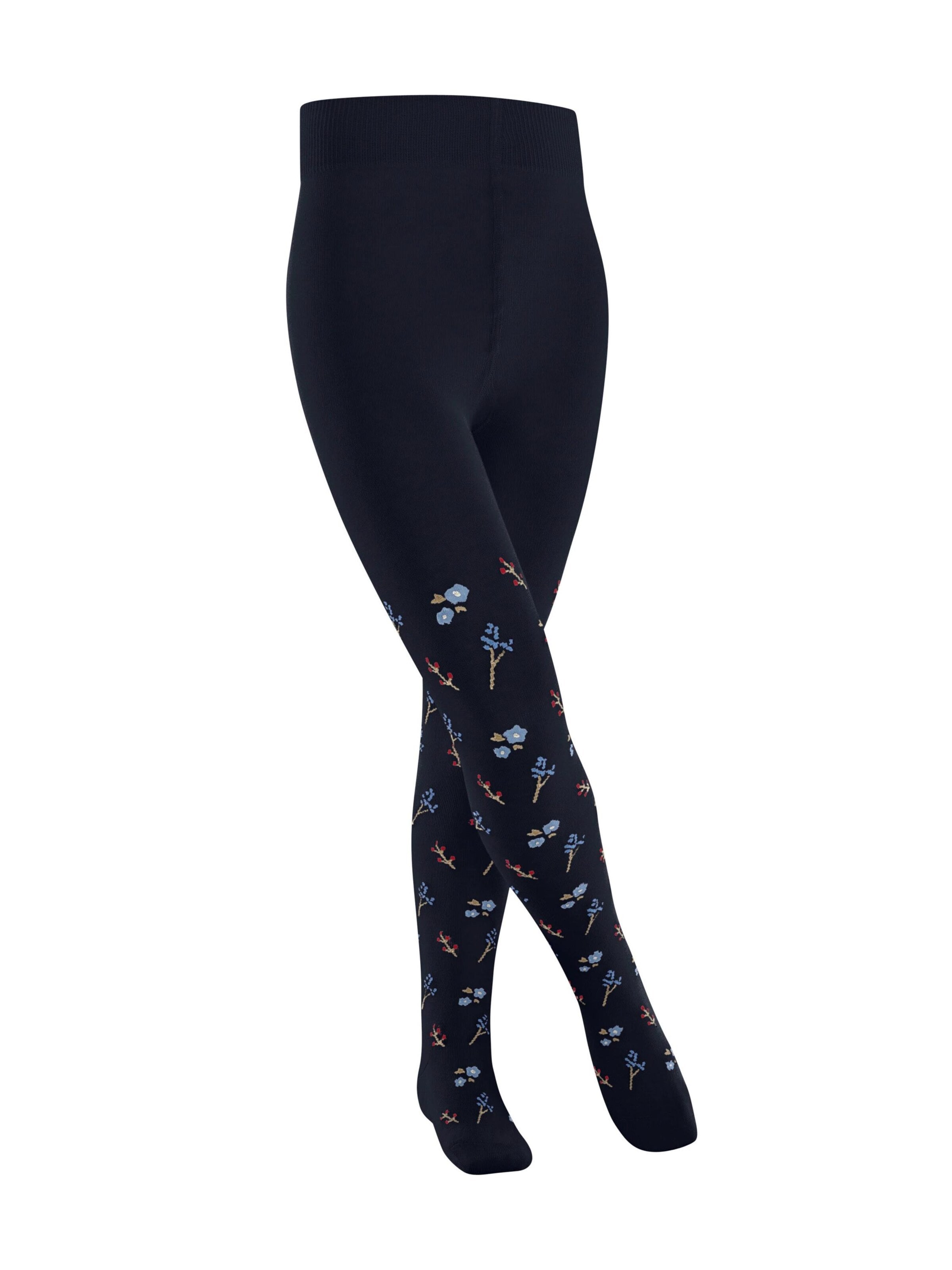 FALKE Tights 'Little Flowers' in 80-92 in Gentian, Item view