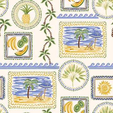 Pantalon de pyjama 'Cora' Cyberjammies en jaune