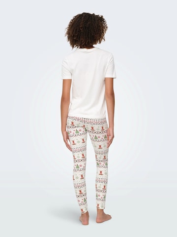 ONLY Pajama 'ONLXmas Elfi' in White