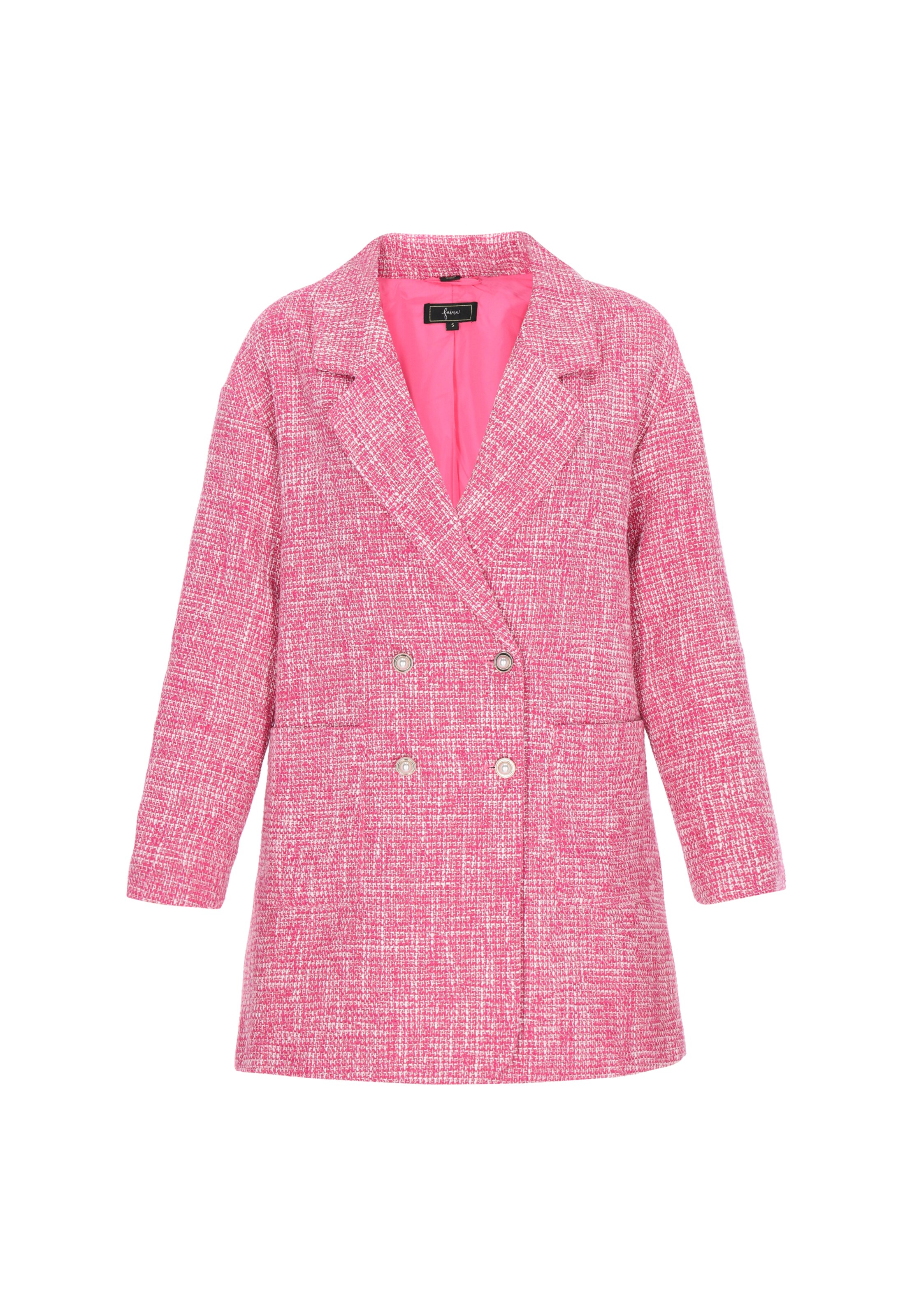 Blazer faina en rose : devant