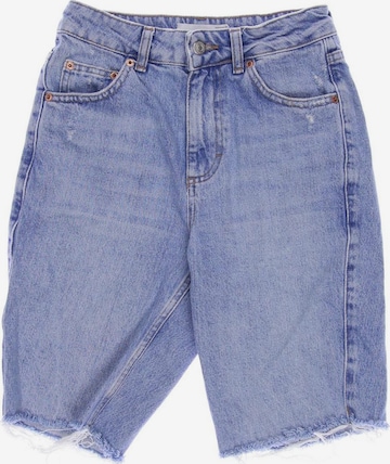 TOPSHOP Shorts in S in Blue: front