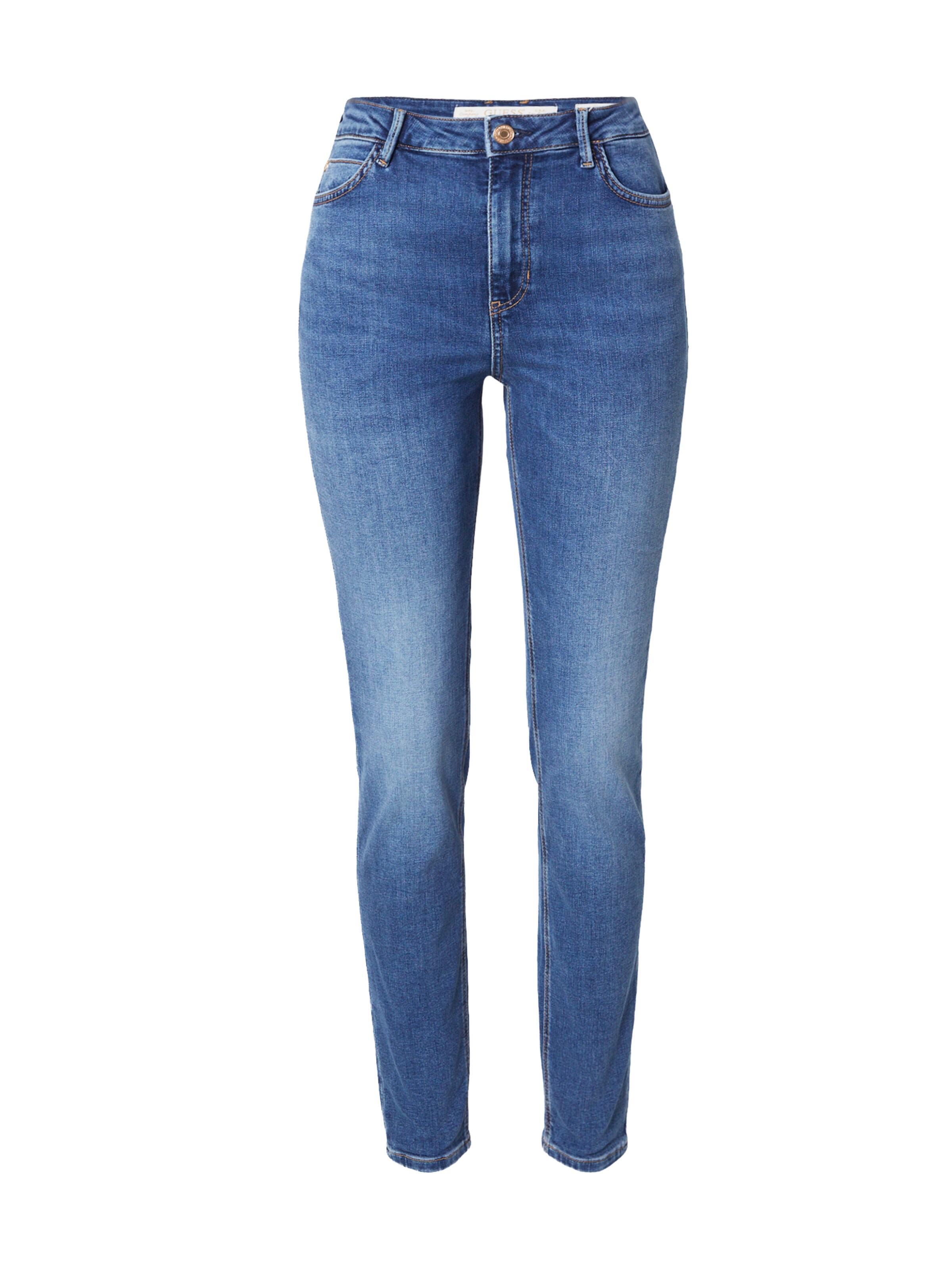 GUESS Skinny Kavbojke '1981' | modra barva: sprednja stran