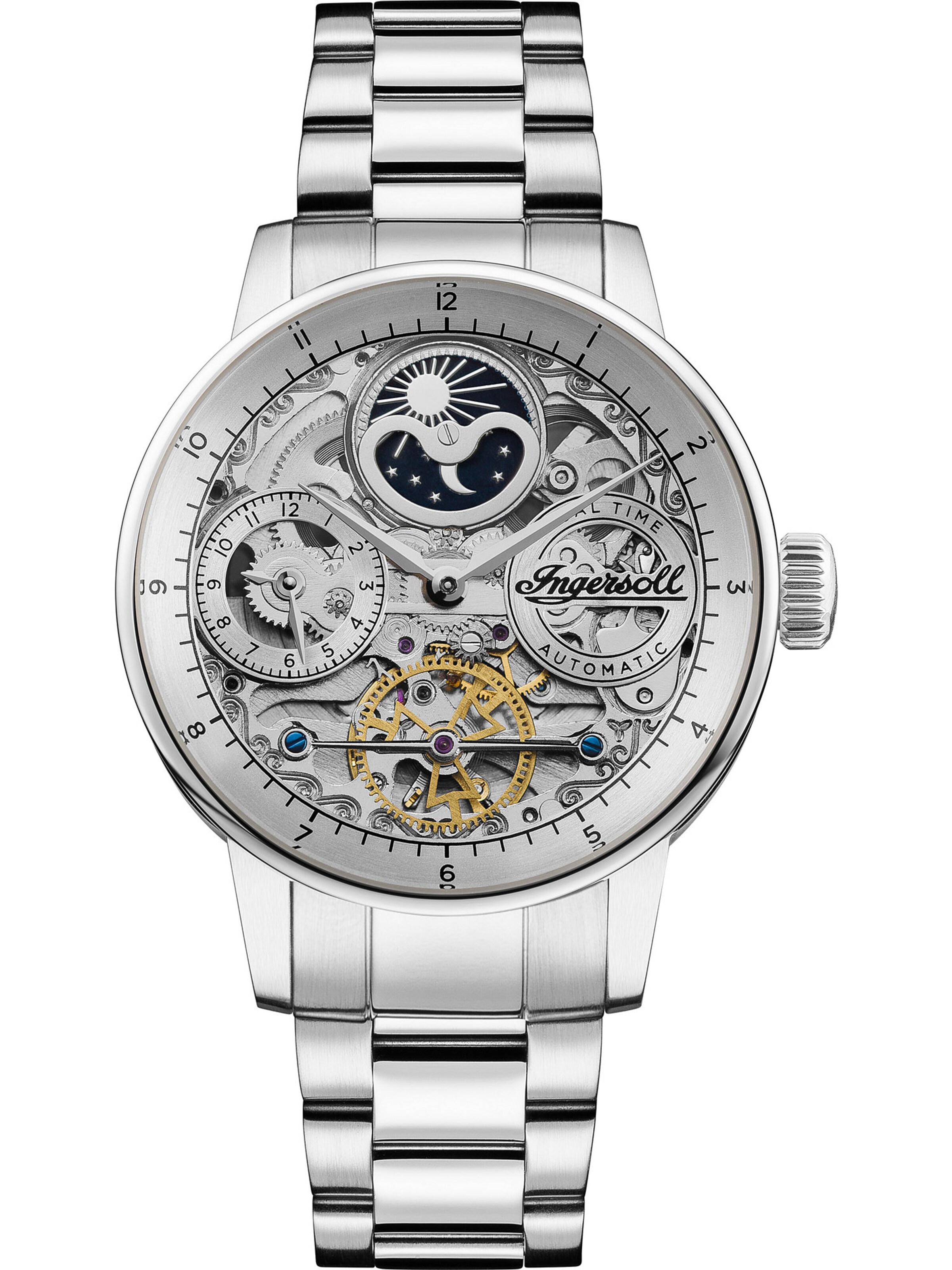 INGERSOLL Uhr The Jazz Automatic in Silber ABOUT YOU