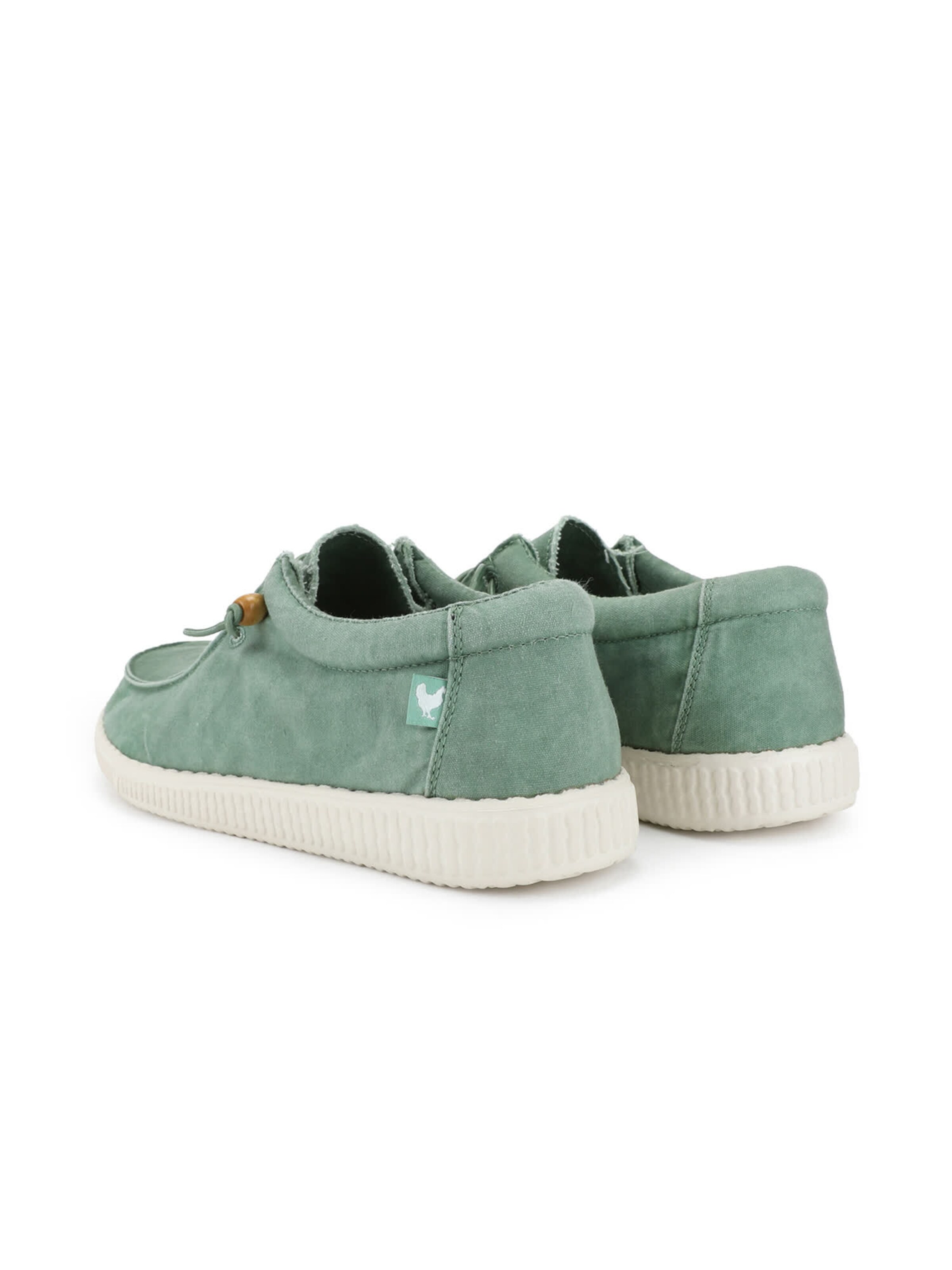 Walk In Pitas Moccasin 'Wallabi' in Green: back