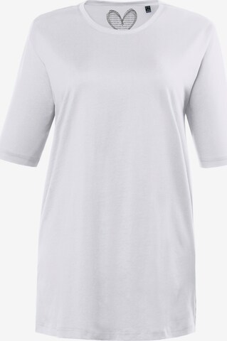 Ulla Popken Shirt in Weiß: Vorderseite