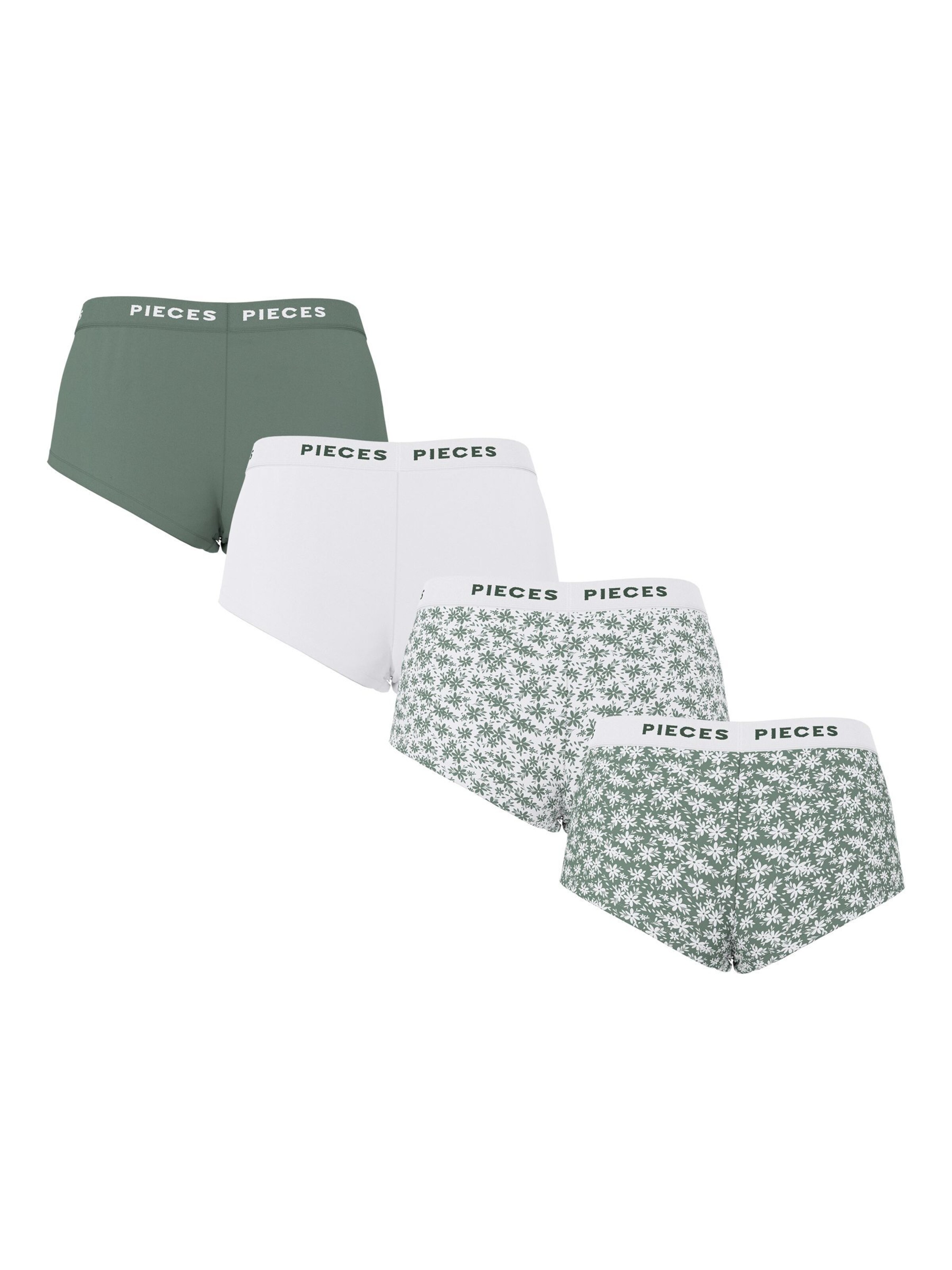 PIECES Boyshorts in Green