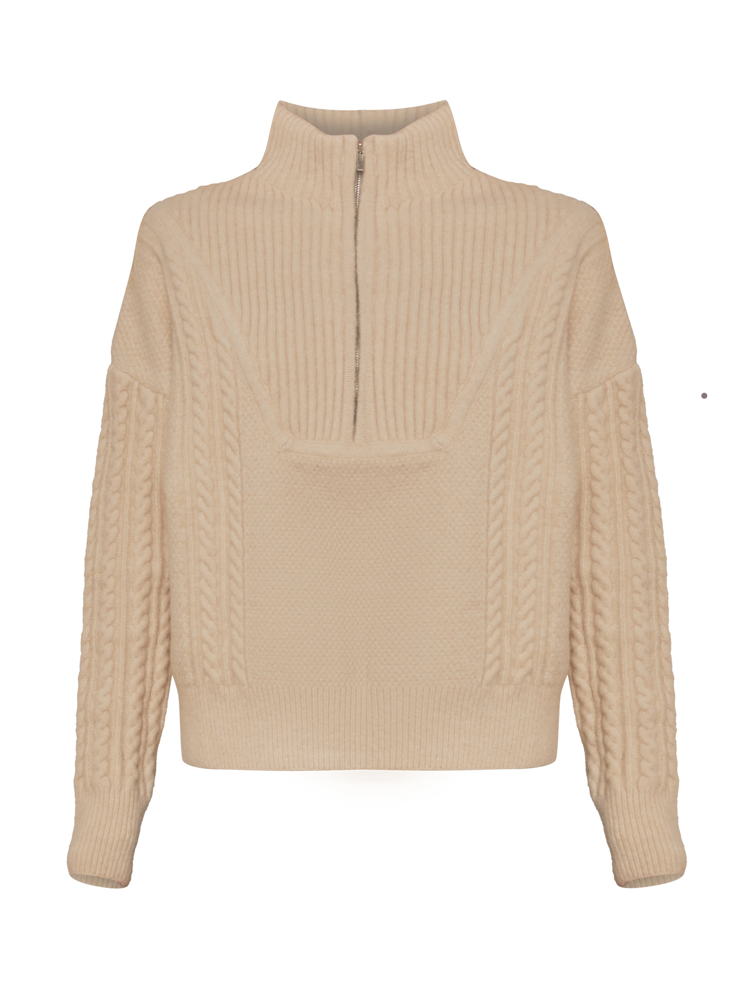 Chi Chi London - Jersey en beige: frente