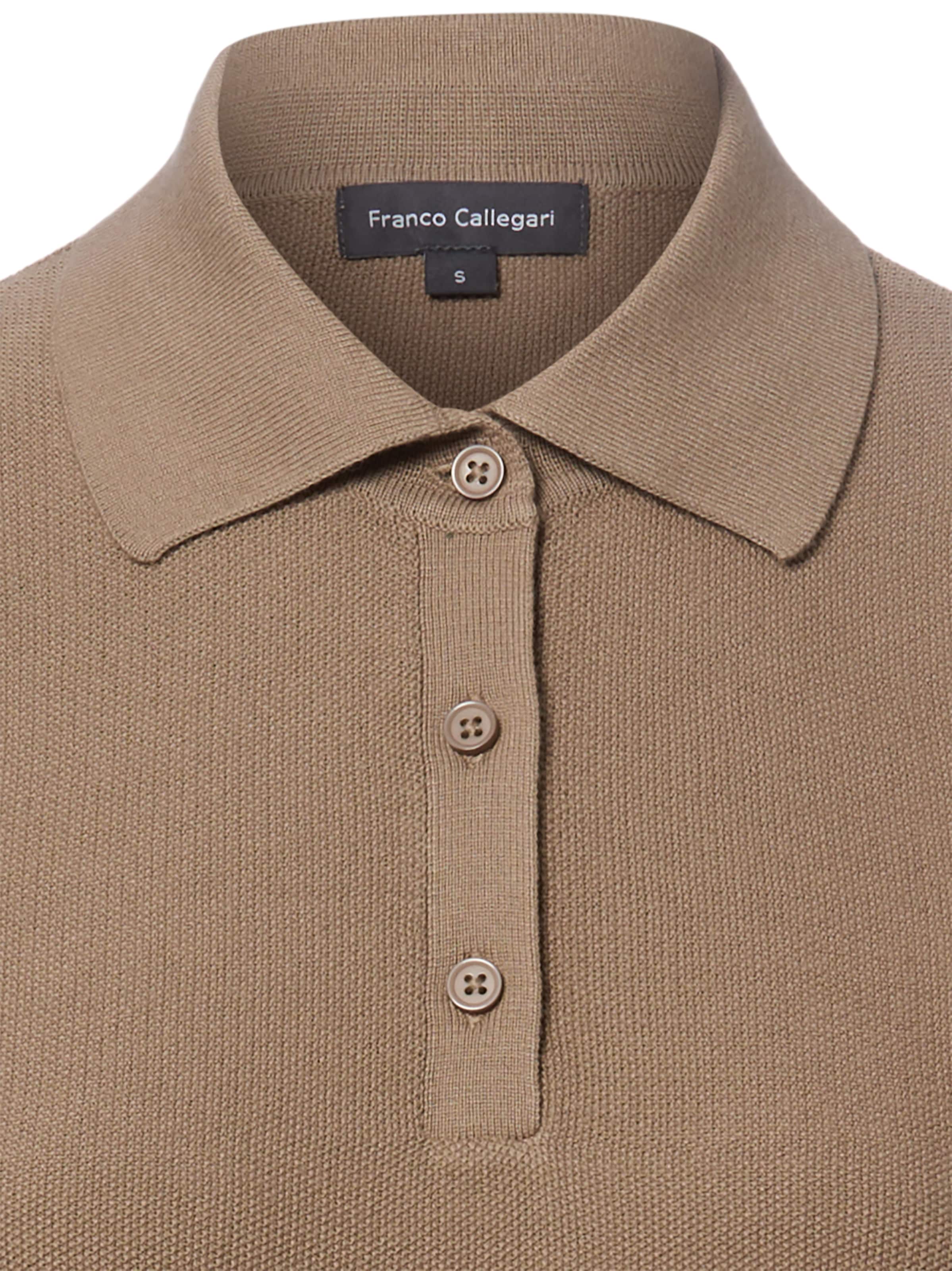 T-shirt Franco Callegari en marron