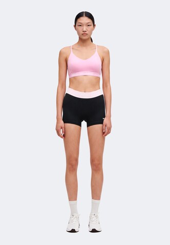 NIKE Bustier Športni nederček 'INDY' | roza barva