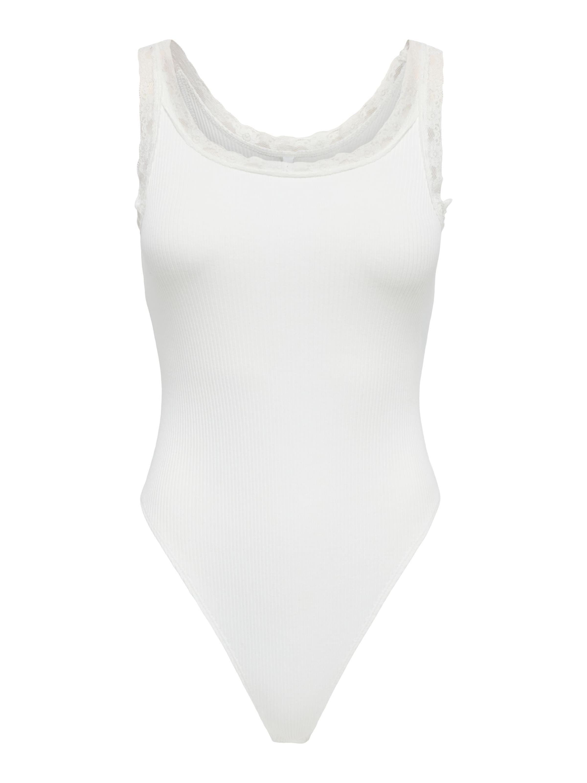 Body 'ONLVini' di ONLY in bianco: frontale