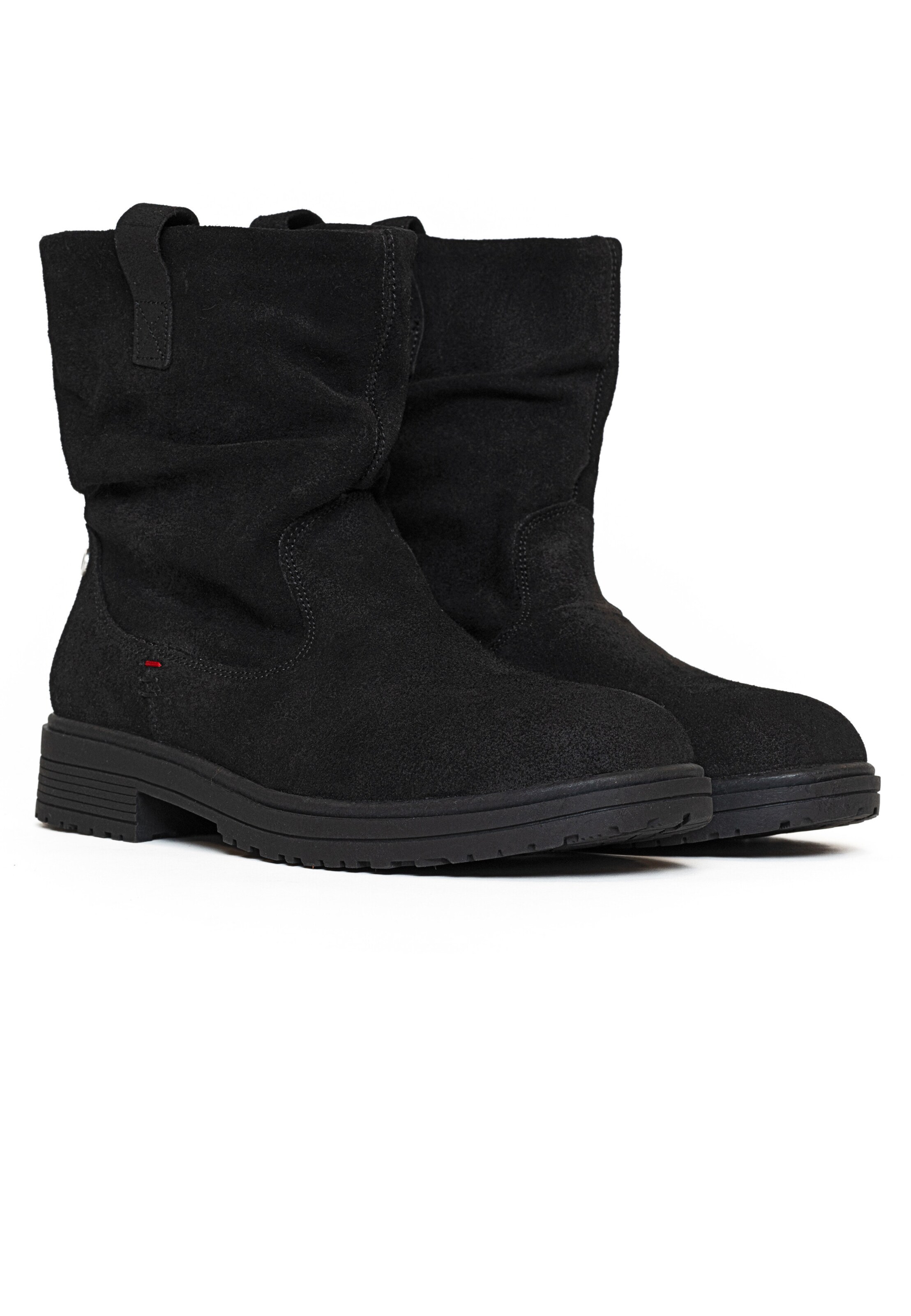 Minnetonka Šnurovacie členkové čižmy 'Joli' - Čierna