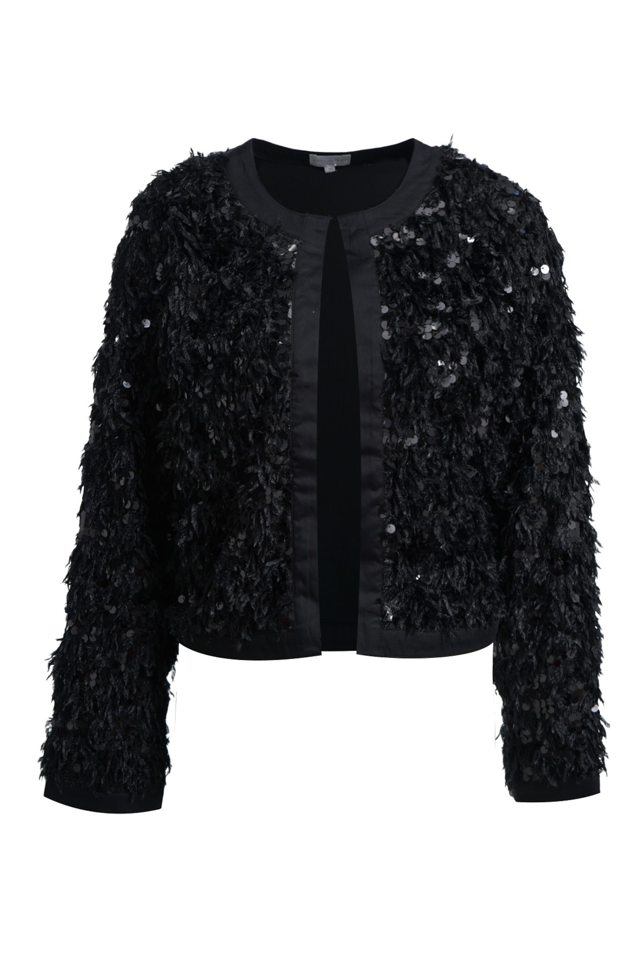 Milano Italy Between-Season Jacket in Black: front