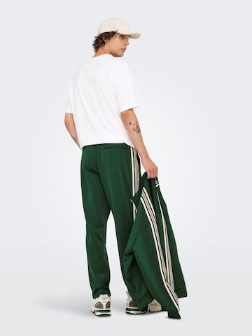 Only & Sons Regular Sportbroek 'Pantaloni' in Groen