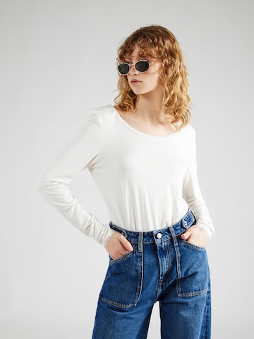 Noa Noa Shirt in White: front