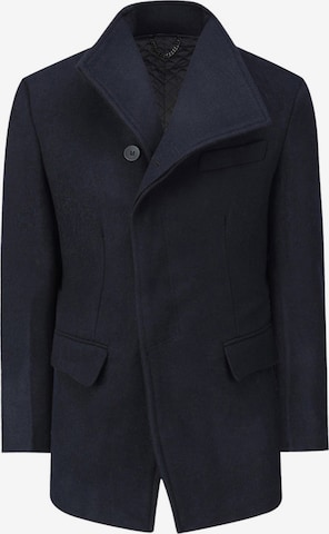 YOUTHUP Winter Coat in Blue: front