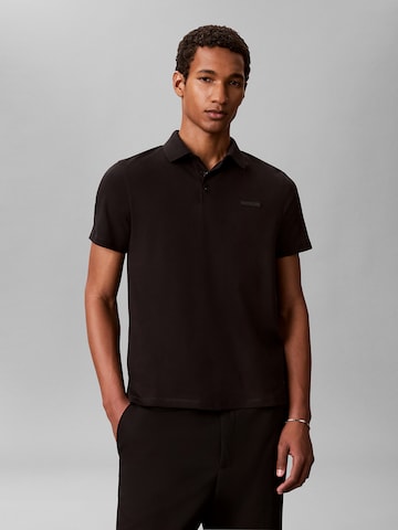 Calvin Klein Poloshirt in Schwarz: Vorderseite