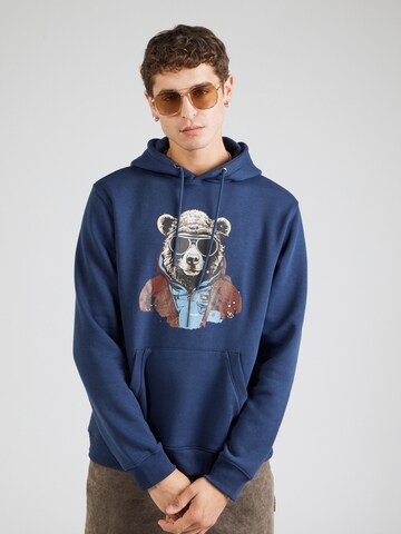 BLEND - Sudadera en azul: frente