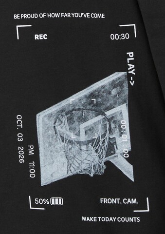 s.Oliver Shirt in Black: front
