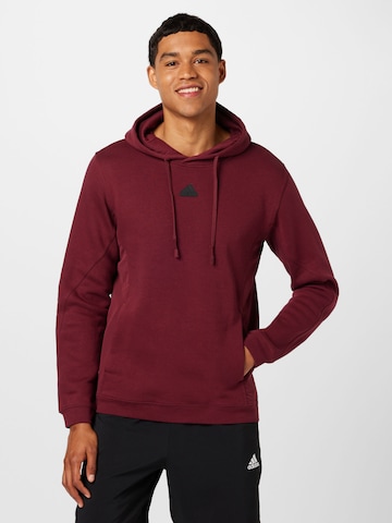 ADIDAS SPORTSWEAR Sport sweatshirt 'City Escape' i röd: framsida