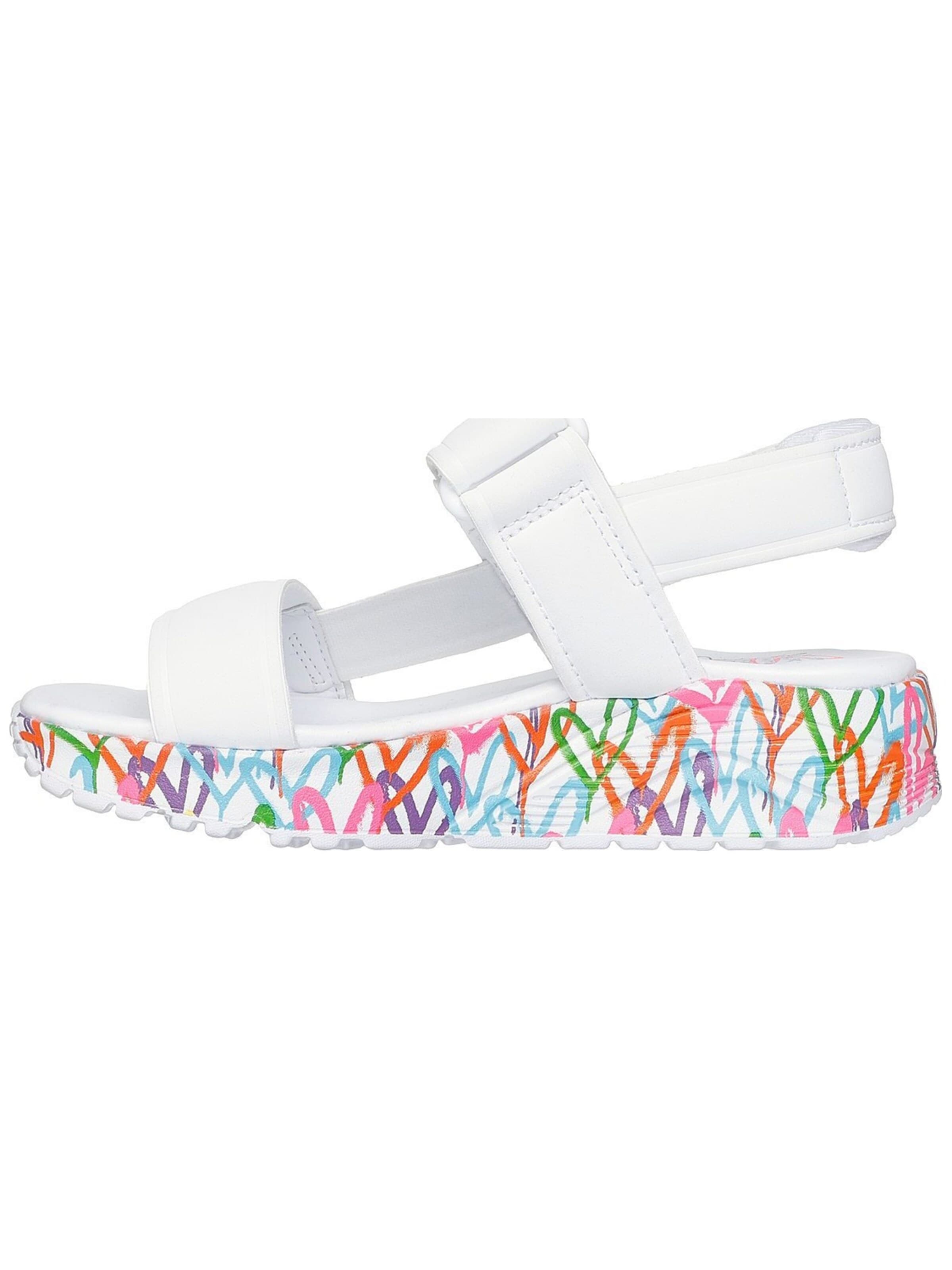 SKECHERS Offene Schuhe 'Skechers Uno Lite Sandal-sunny Love'‌‌ in Weiß