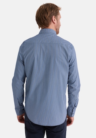 Stooker Men Regular fit Button Up Shirt 'Harrison' in Blue