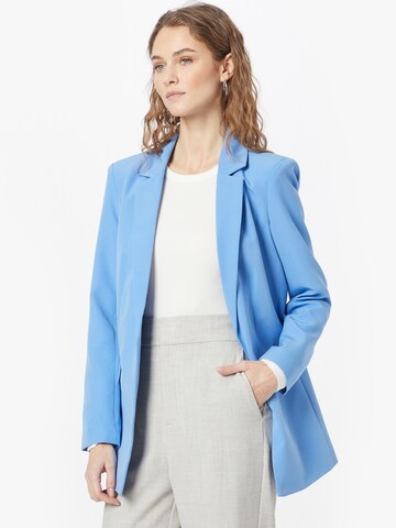 PIECES Blazers 'PCBOZZY' in Blauw: voorkant