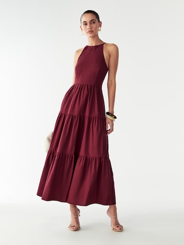 Willa - Vestido 'Aquila' en rojo: frente