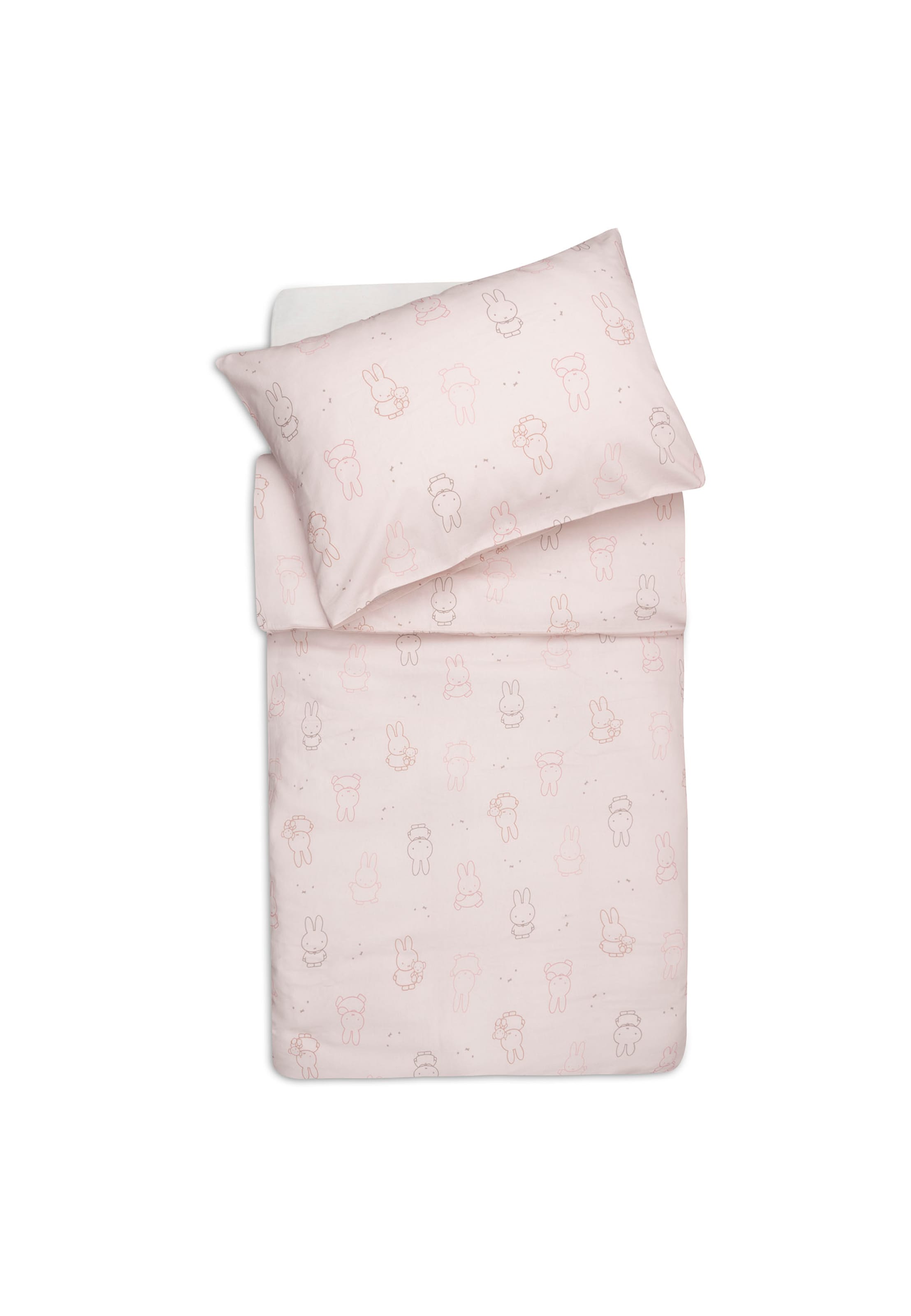Jollein Bettwäsche Miffy in Pink: Vorderseite