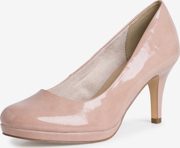 TAMARIS - Zapatos con plataforma en rosa: frente
