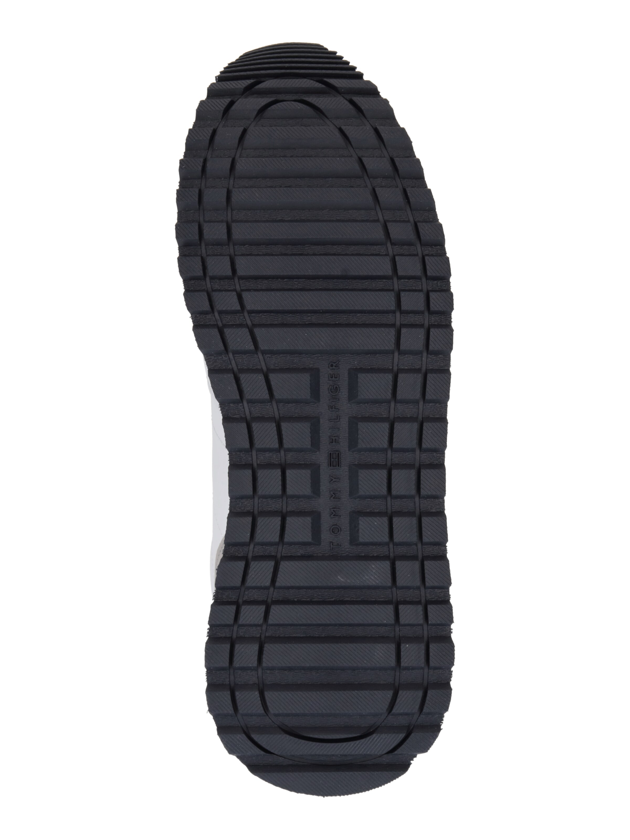 TOMMY HILFIGER Matalavartiset tennarit 'NEW RUNNER' värissä valkoinen