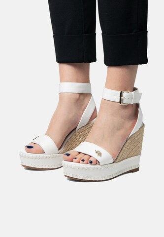 U.S. POLO ASSN. Sandaal 'Aylin' in Wit